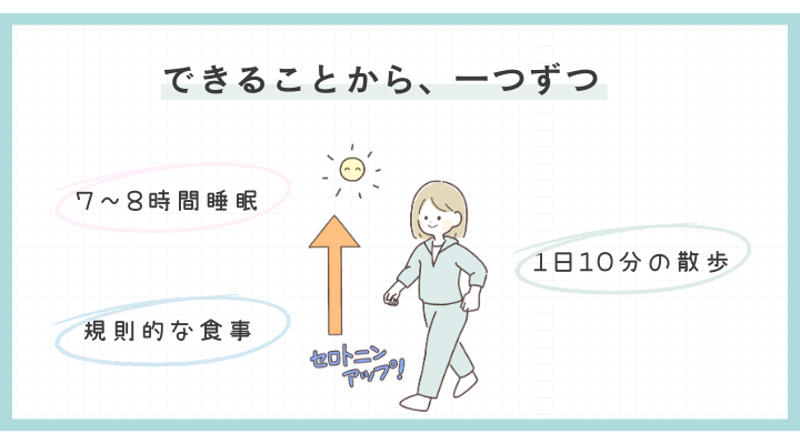 生活リズムを整える